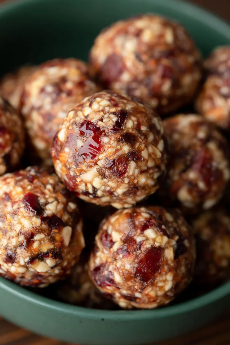 Cranberry Almond Energy Balls