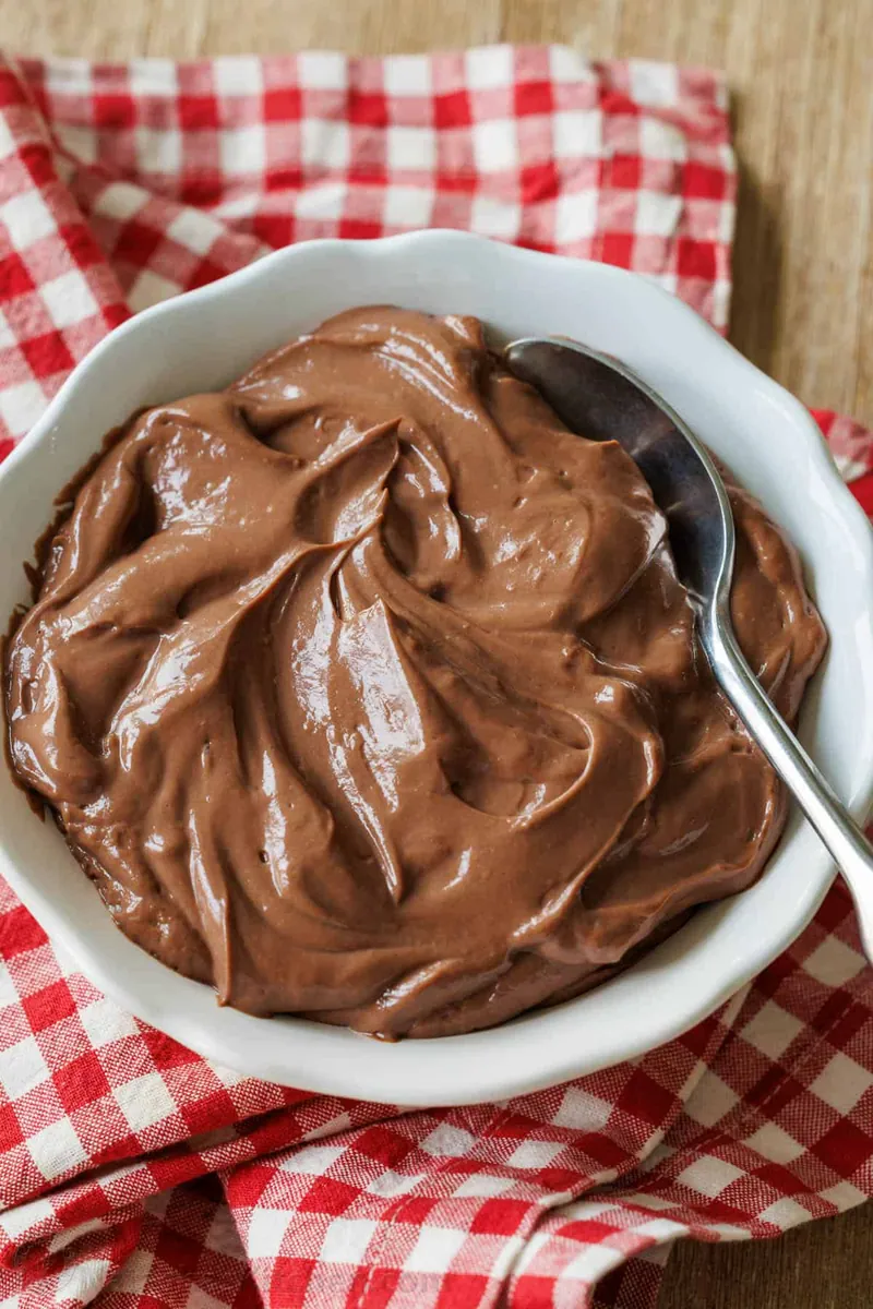 Chocolate Egg Pudding