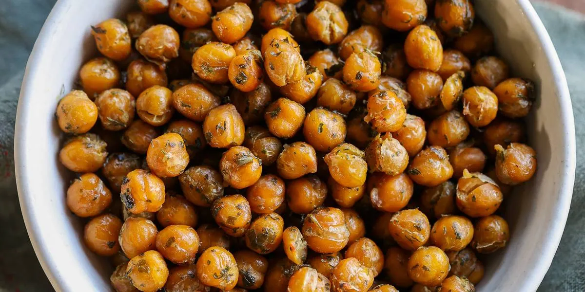 Ranch Roasted Chickpeas