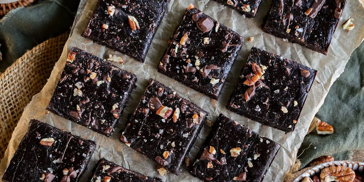 Sea Salt Date Brownies