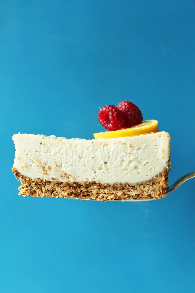 Baked Cashew Cheesecake