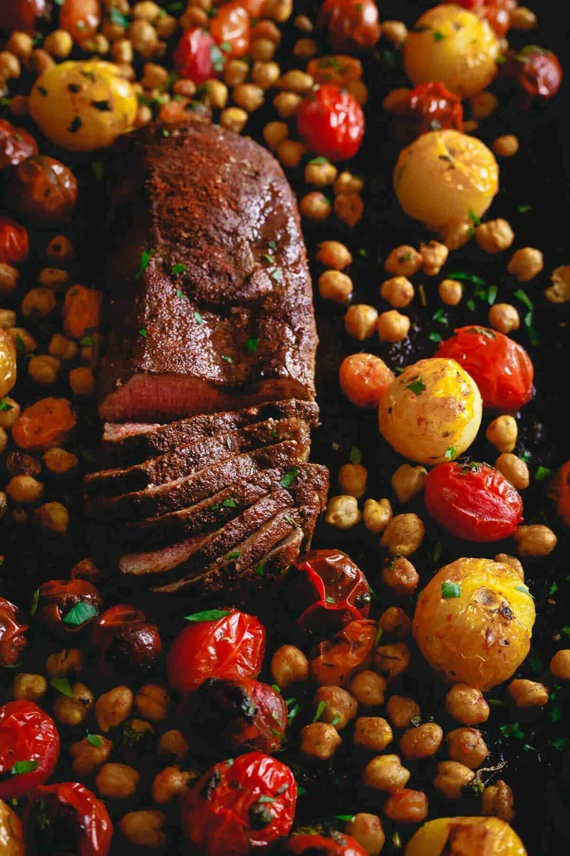 Mediterranean Roasted Lamb
