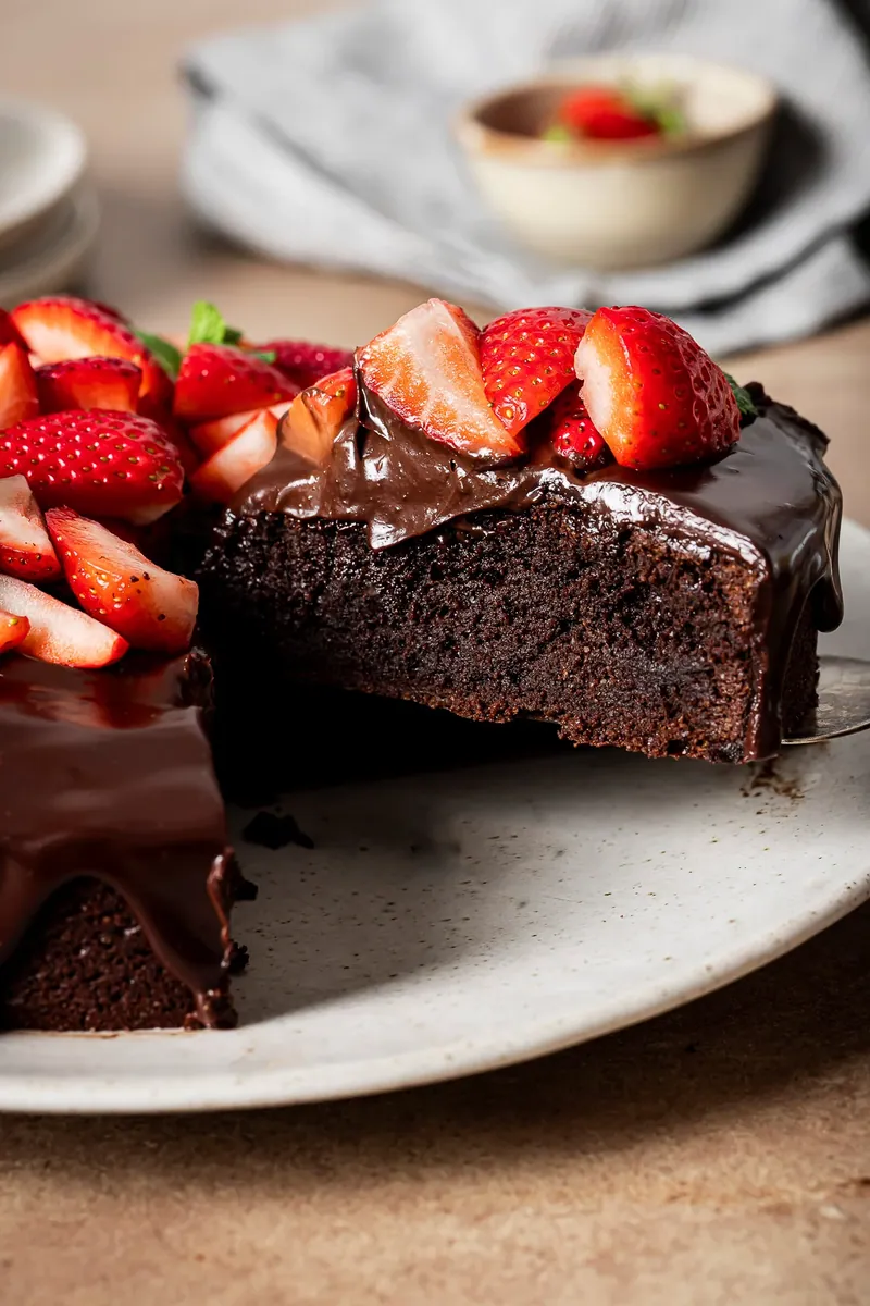 Almond Chocolate Cake