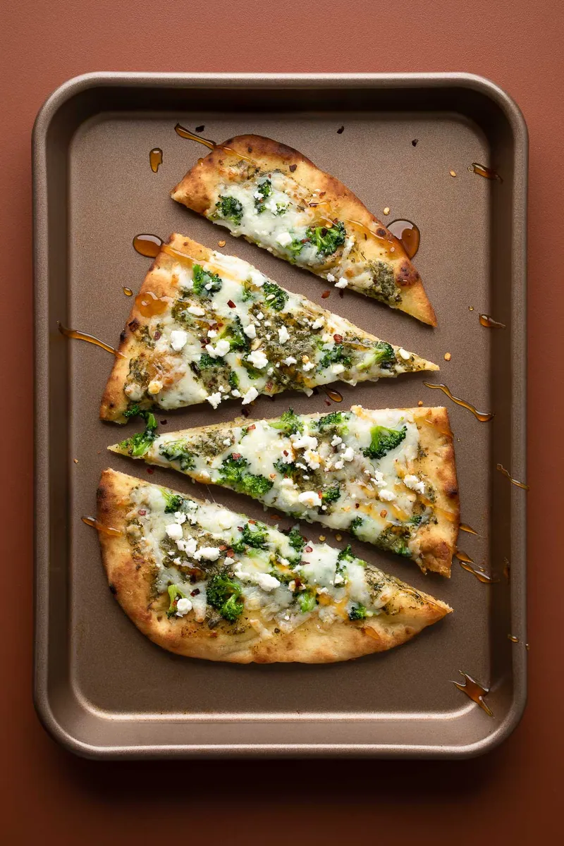 Broccoli Pesto Flatbread