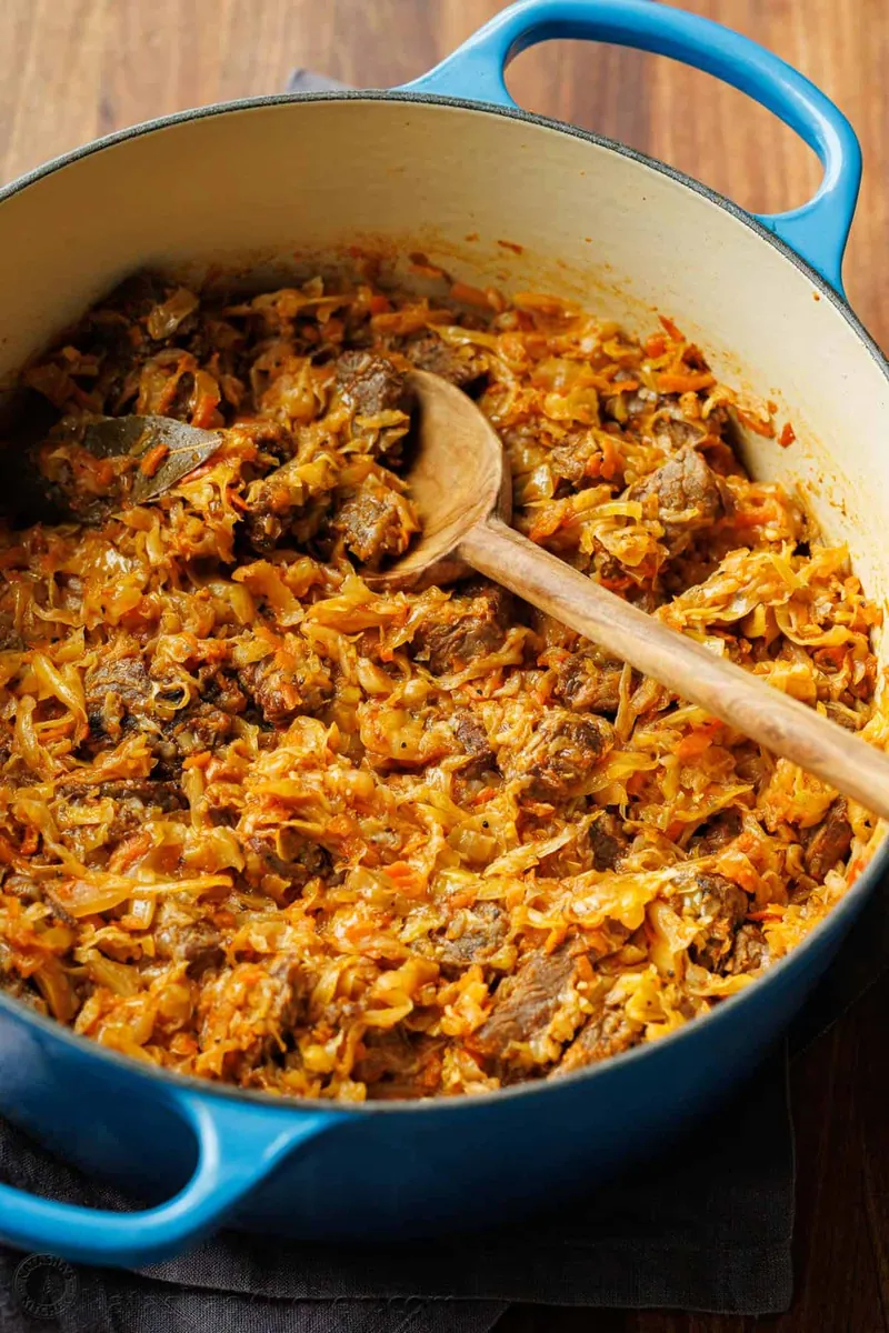 Braised Cabbage