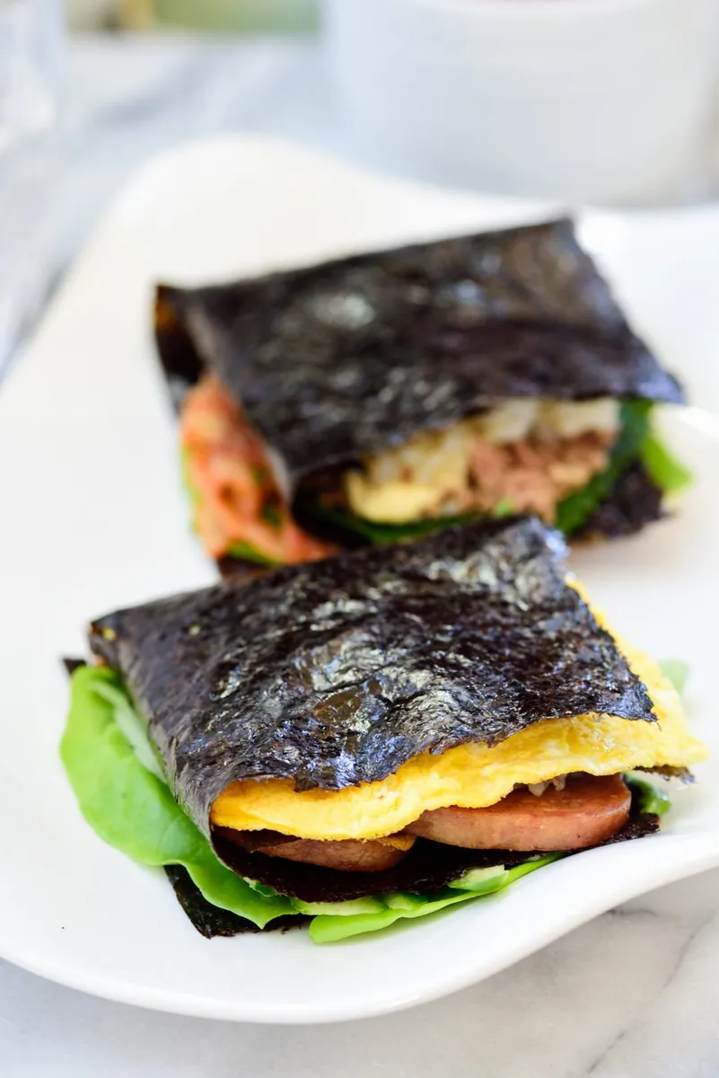 Folded Kimbap
