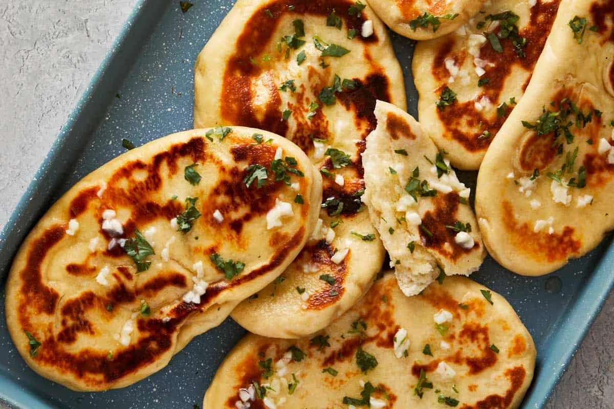Garlic Naan Bread