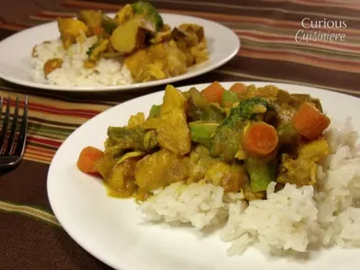 Mango Chicken Vegetable Curry
