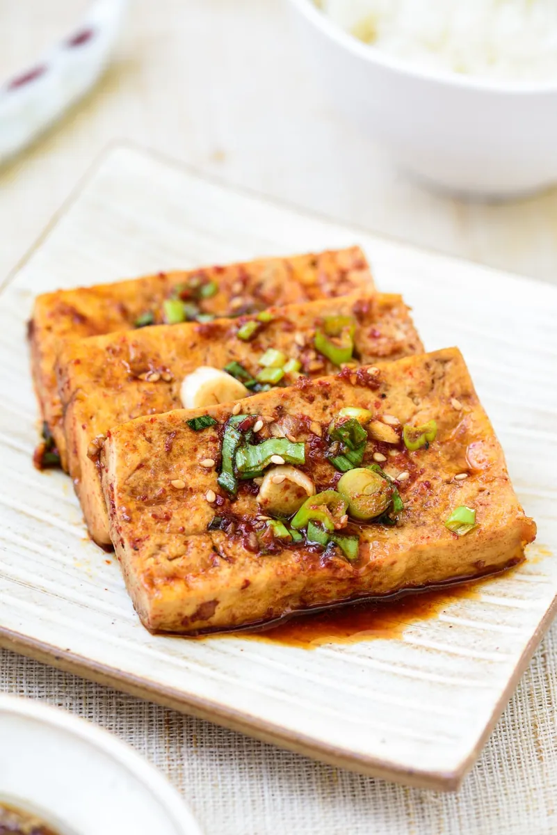 Korean Braised Tofu