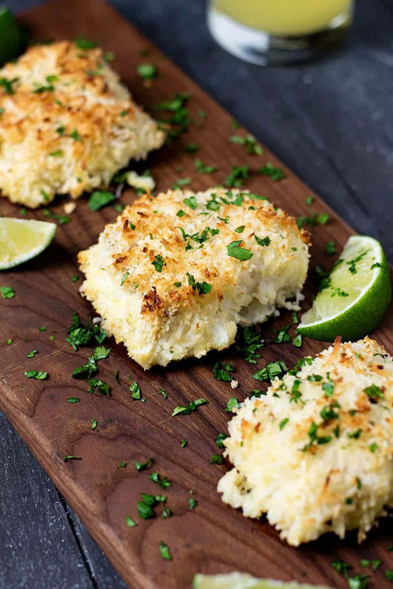 Coconut Crusted Cod