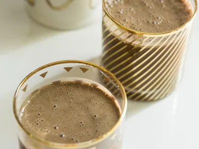 Kale Chocolate Protein Shake