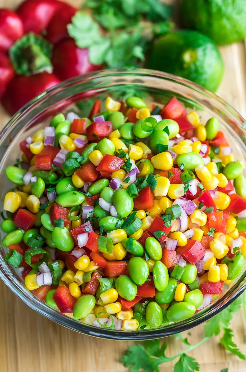 Edamame Corn Salad