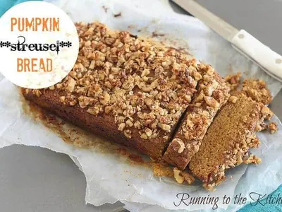 Pumpkin Streusel Bread