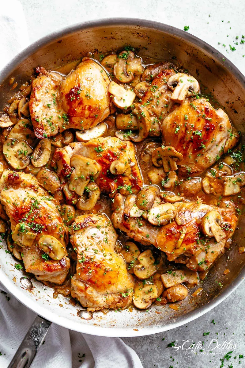 Garlic Mushroom Chicken