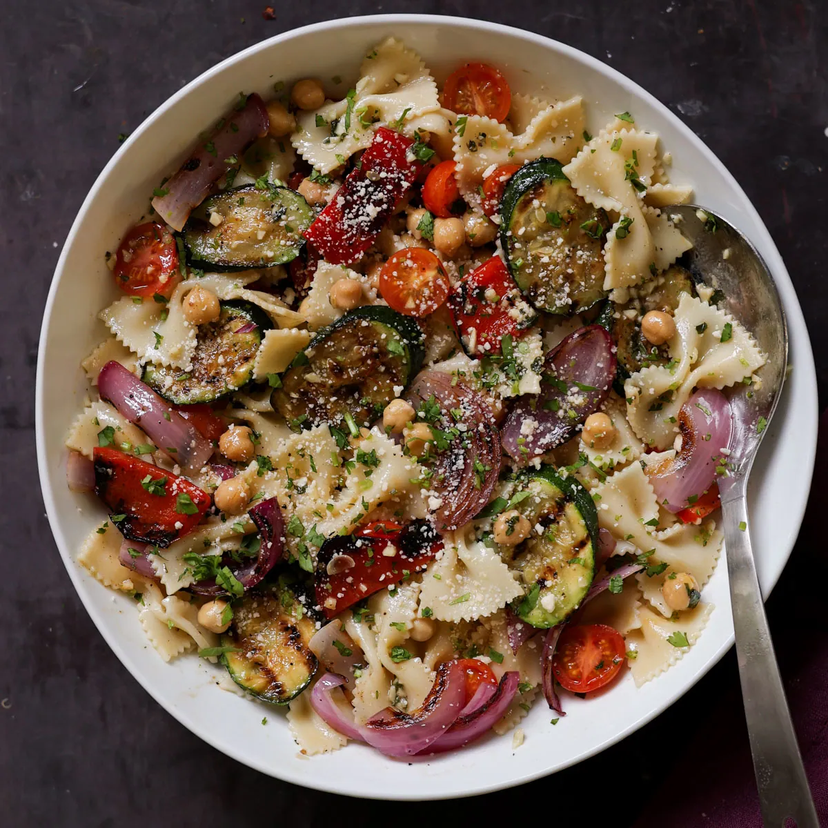 Grilled Vegetable Pasta Salad
