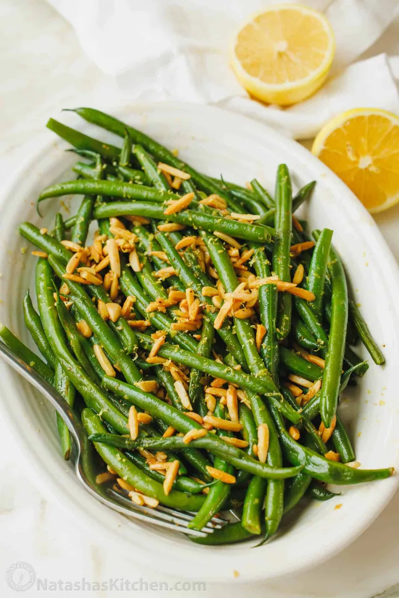 Green Beans Almondine