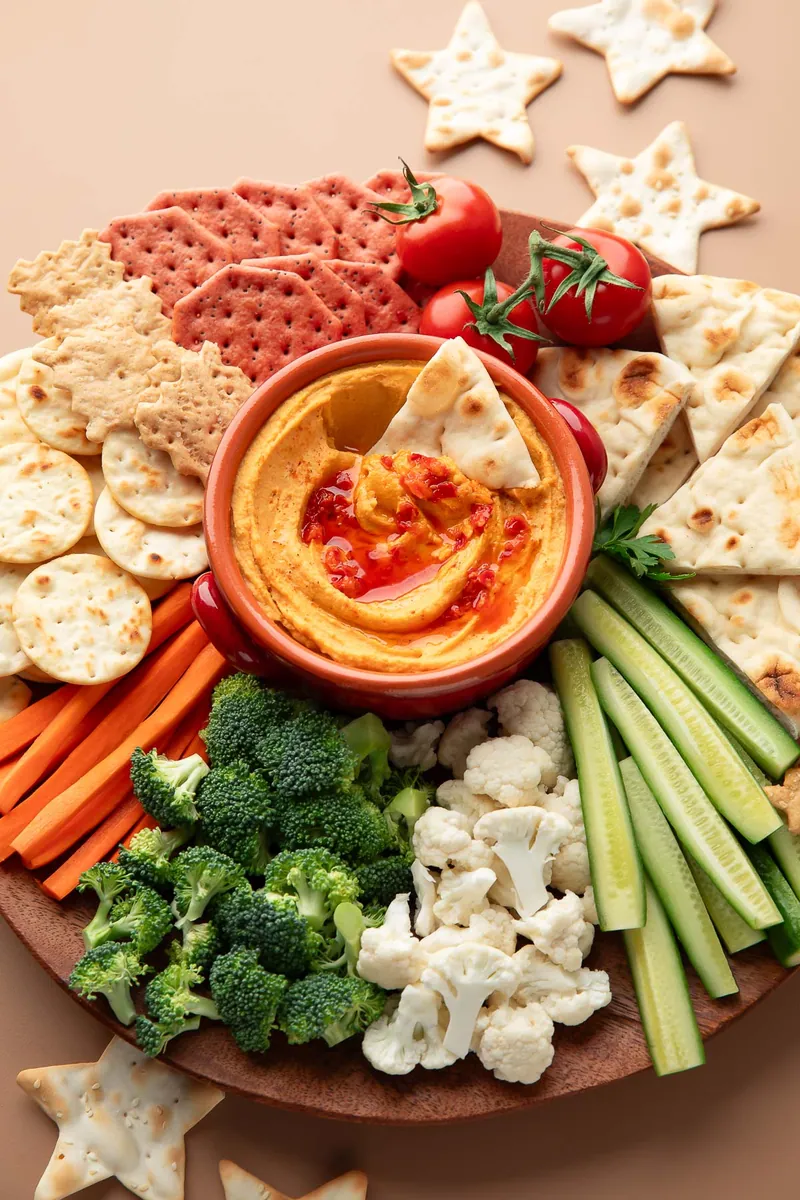 Spicy Sweet Potato Hummus
