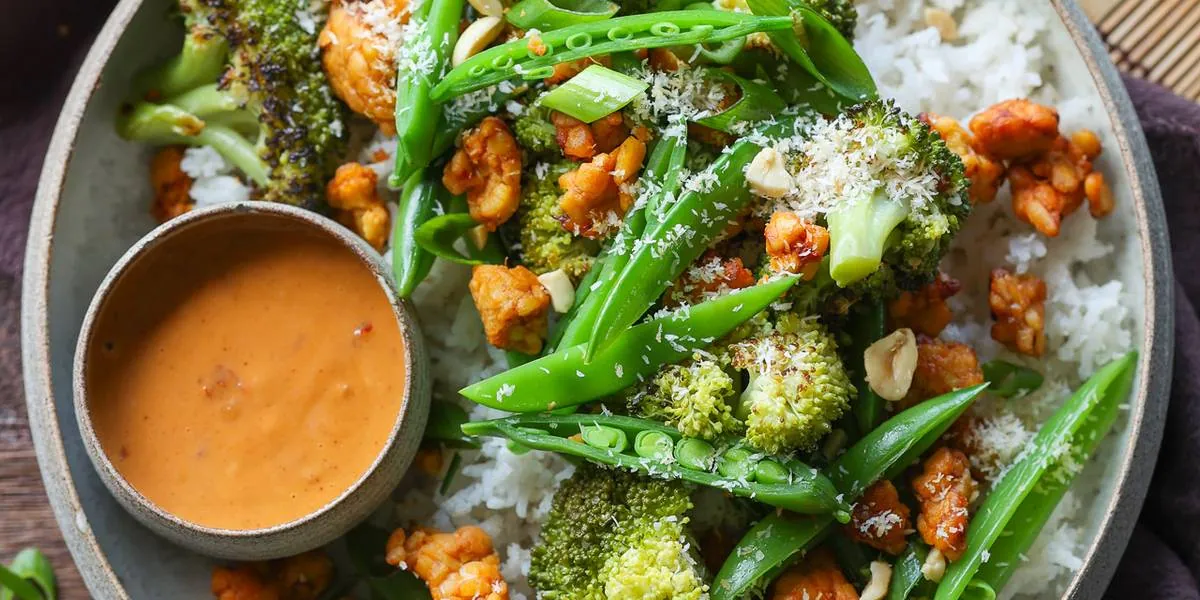 Tempeh Coconut Rice