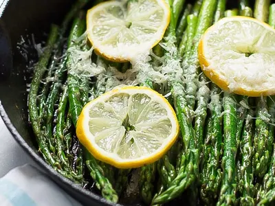 Parmesan Lemon Asparagus