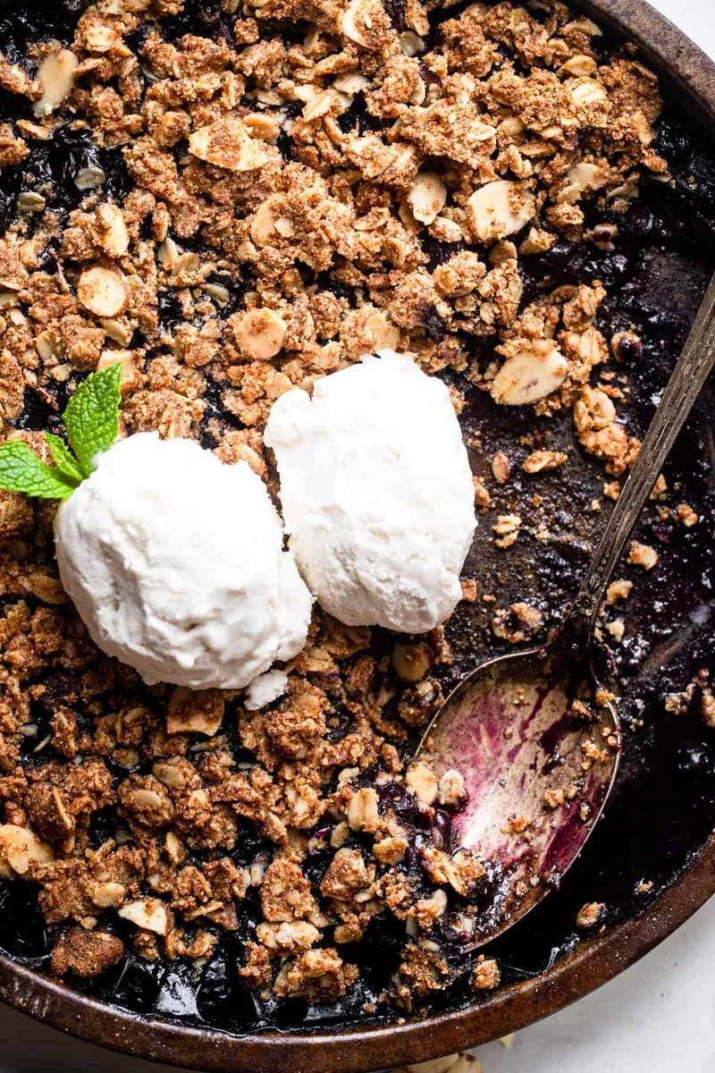 Gluten-Free Blueberry Crisp