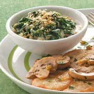 Creamy Parmesan Spinach