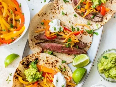 Grilled Steak Fajitas