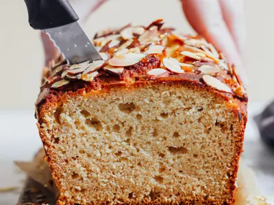 Honey Almond Snack Cake