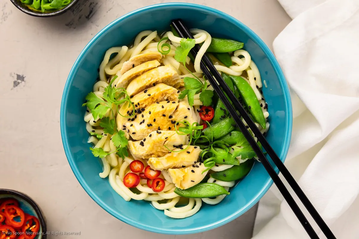Chicken Udon Noodles