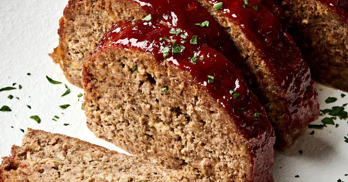 Classic Meatloaf with ground beef