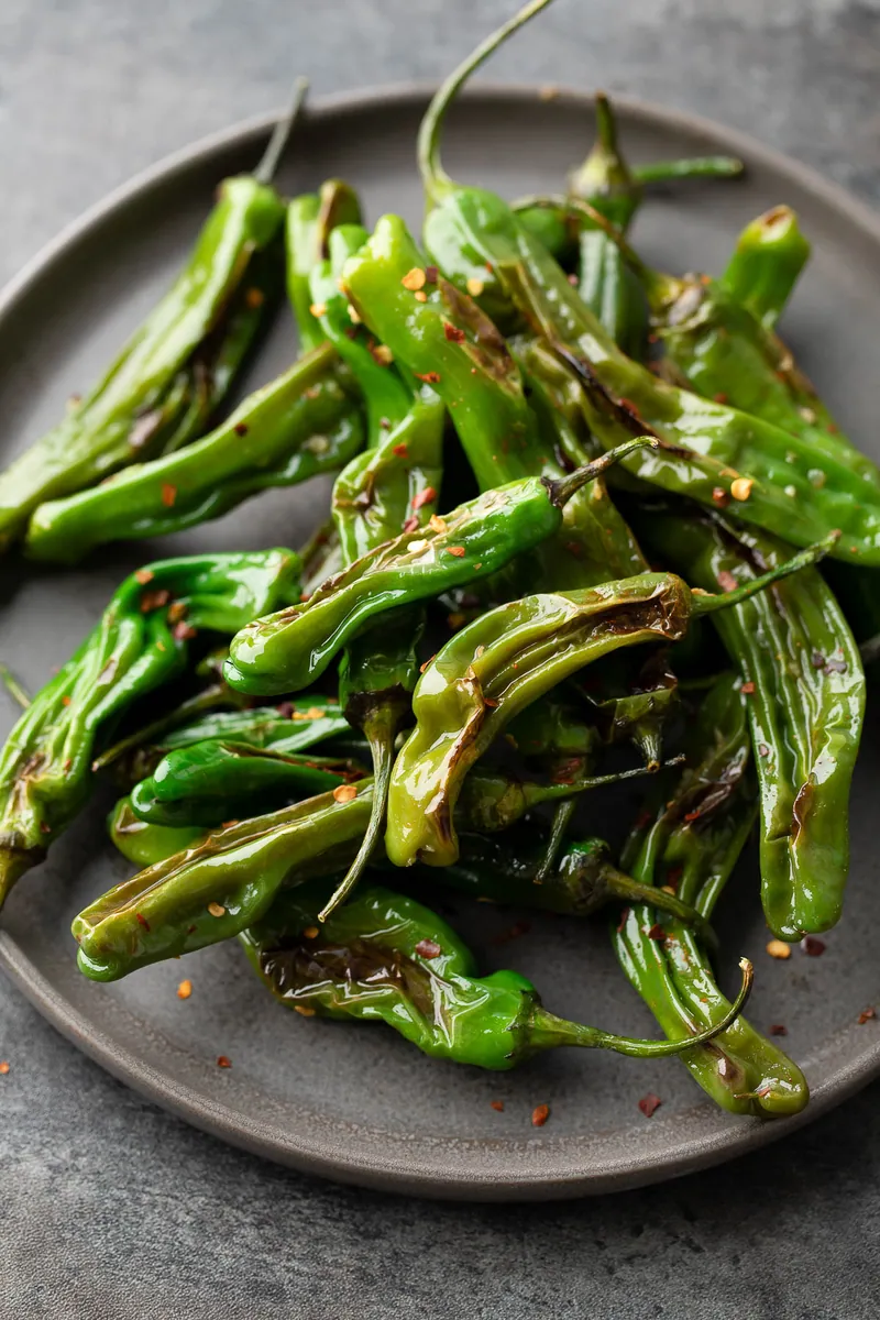 Blistered Shishito Peppers