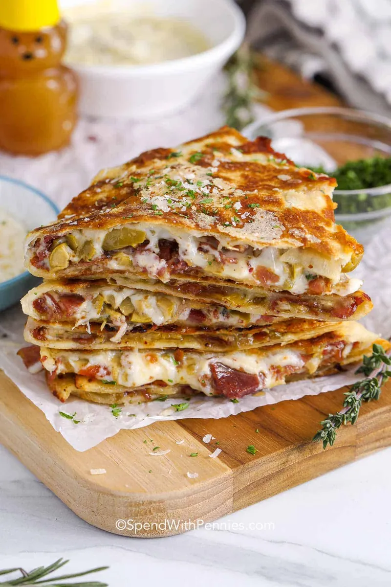 Charcuterie Quesadillas