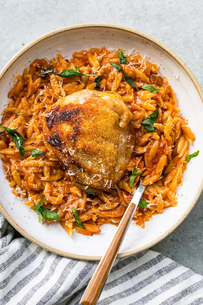 One-Pot Chicken Orzo