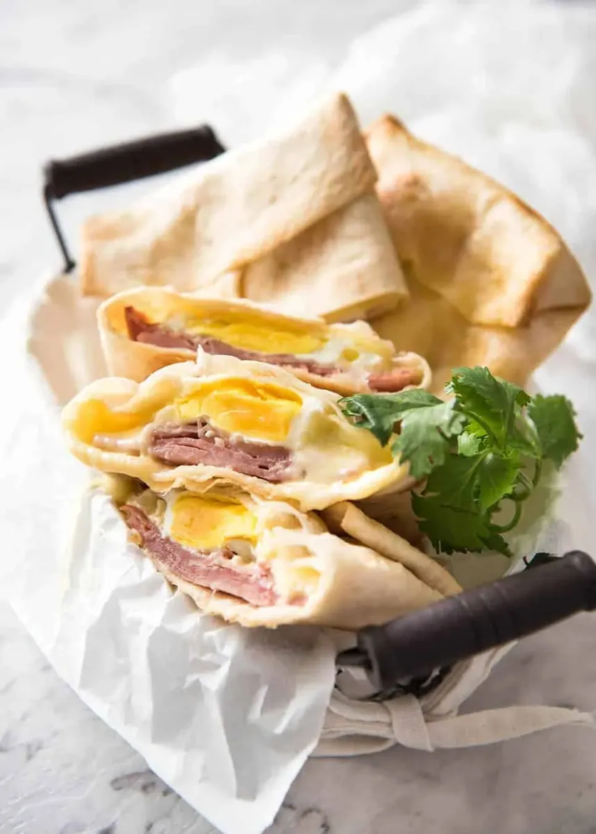 Ham Egg Cheese Pockets