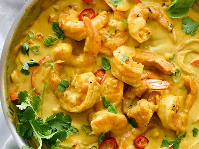 Thai Coconut Curry Shrimp