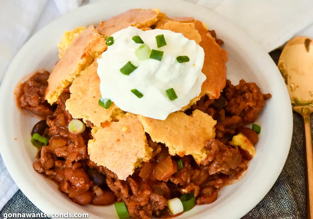 Chili Cornbread Casserole