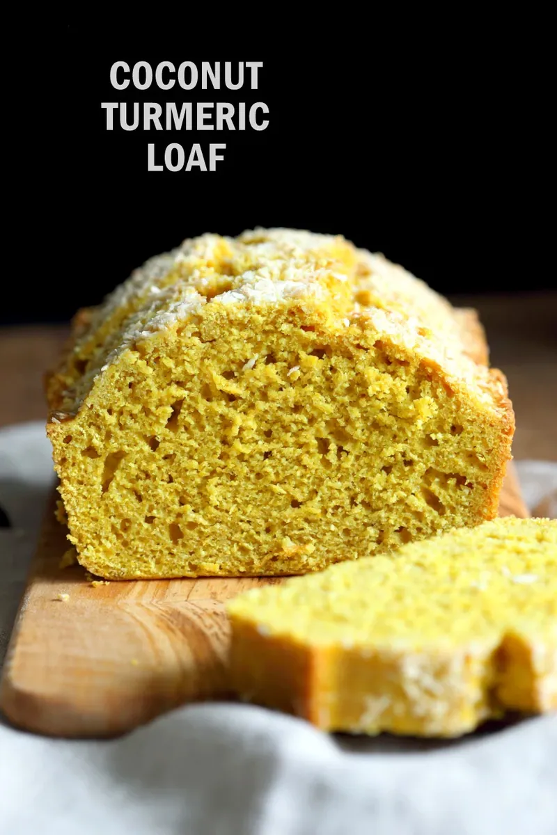 Coconut Turmeric Bread