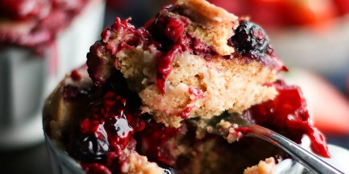 Peanut Butter Jelly Mug Cake