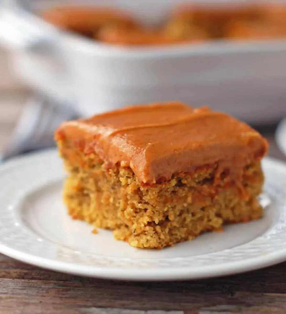 Banana Cake with Peanut Butter Frosting