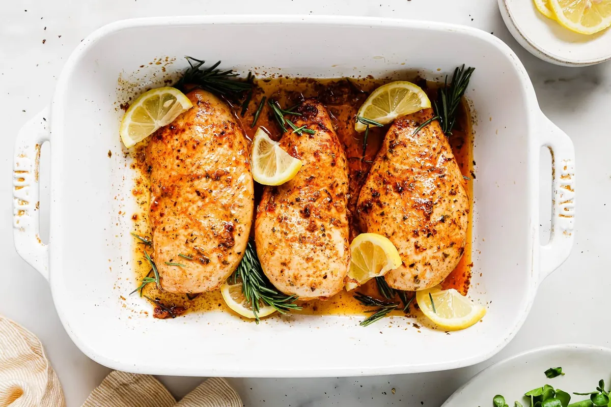 Lemon Rosemary Baked Chicken