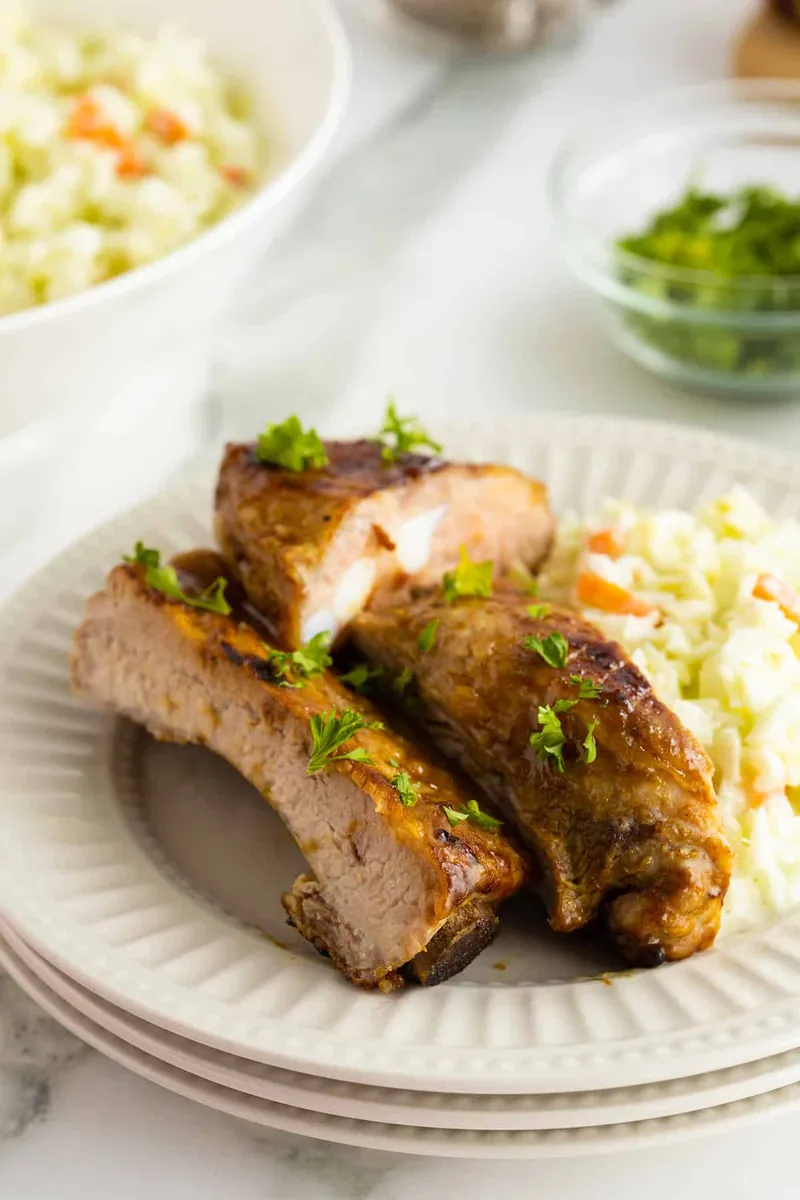 Honey Mustard Pork Ribs