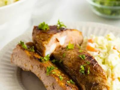 Honey Mustard Pork Ribs
