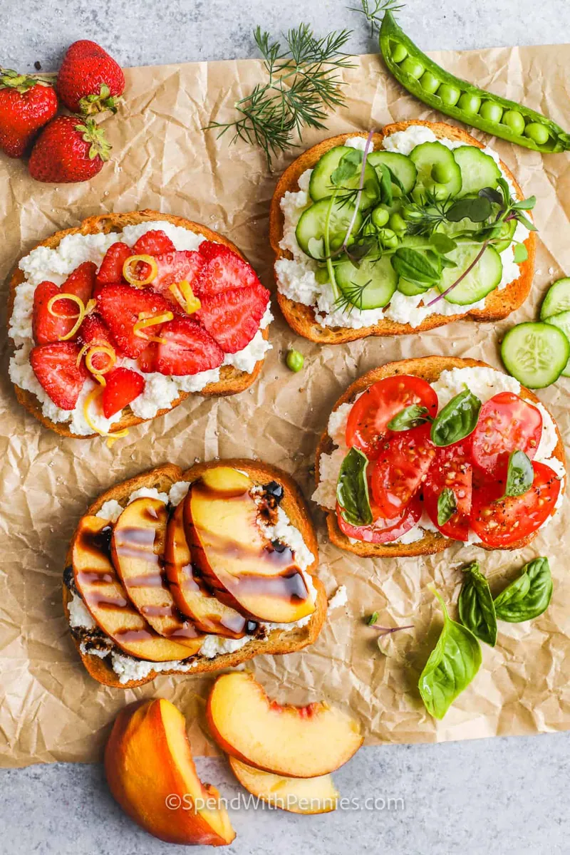 Lemon Ricotta Toast