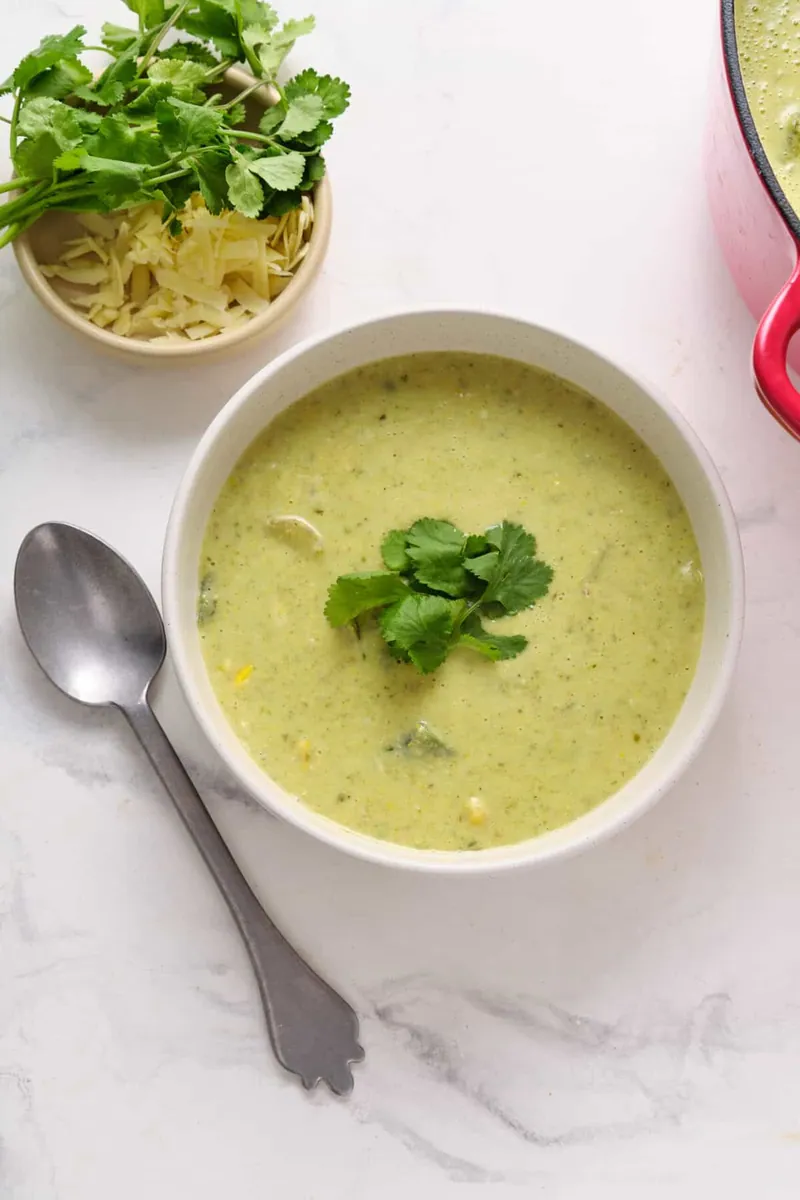 Poblano Corn Chowder