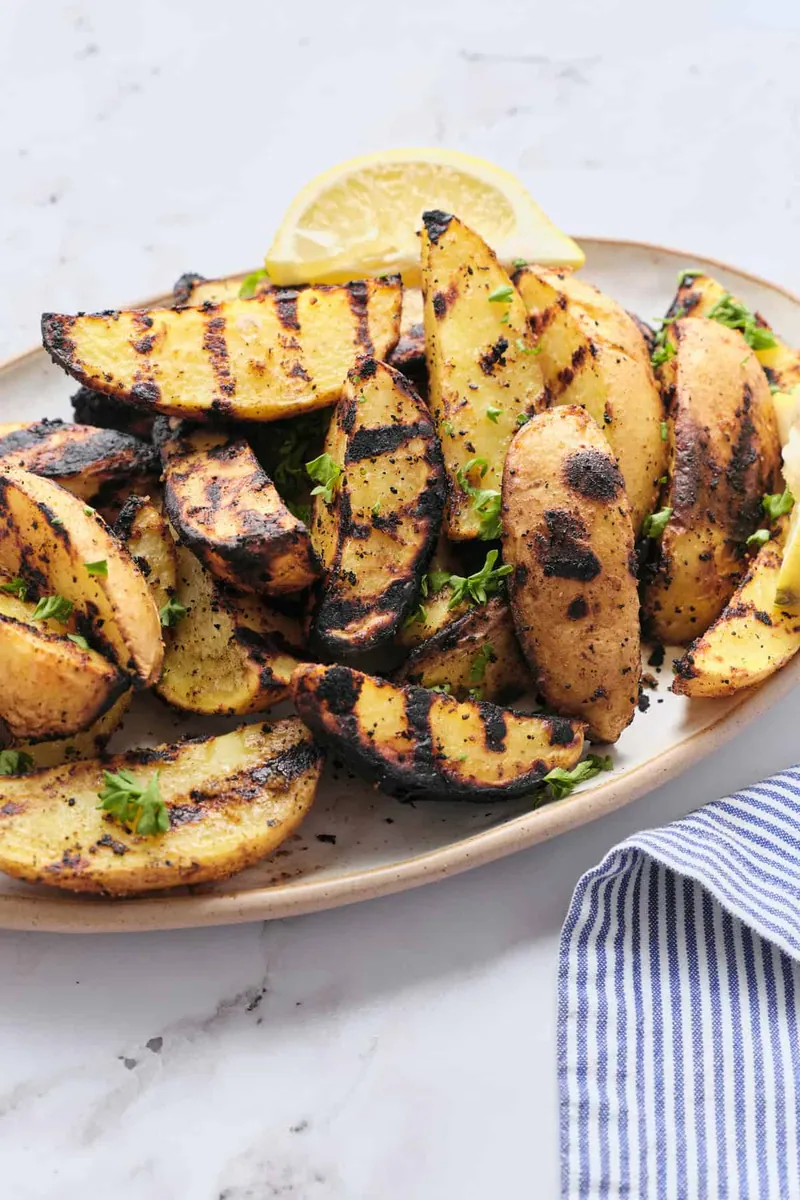 Grilled Potato Wedges