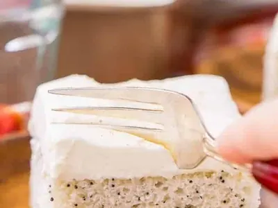 Almond Poppy Seed Cake