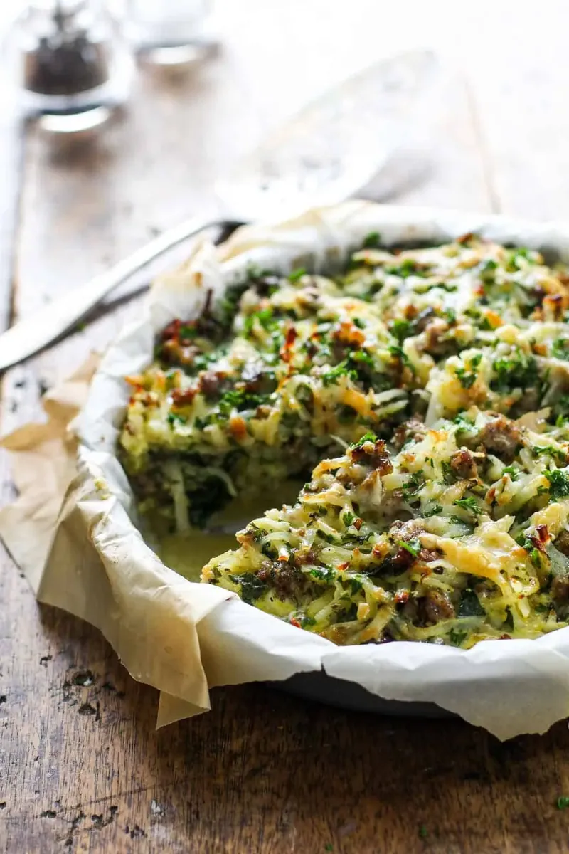 Sausage Potato Pie