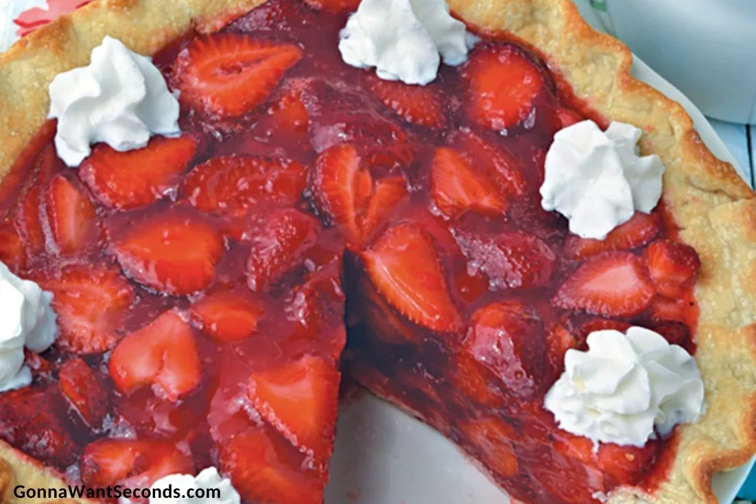 Strawberry Gelatin Pie