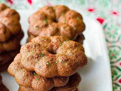 Cookie Press Gingersnap Cookies