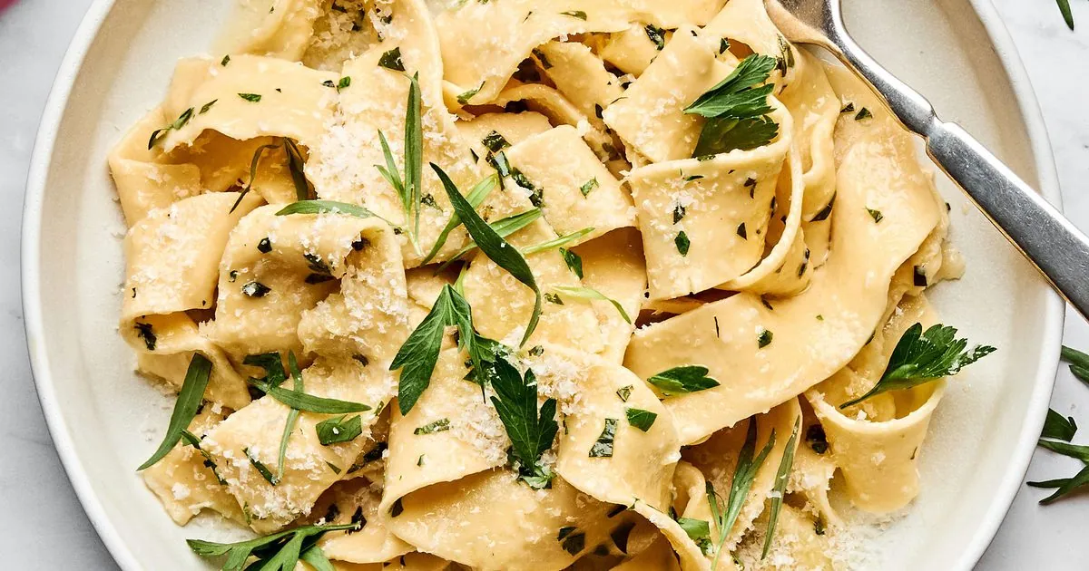 Homemade Pappardelle
