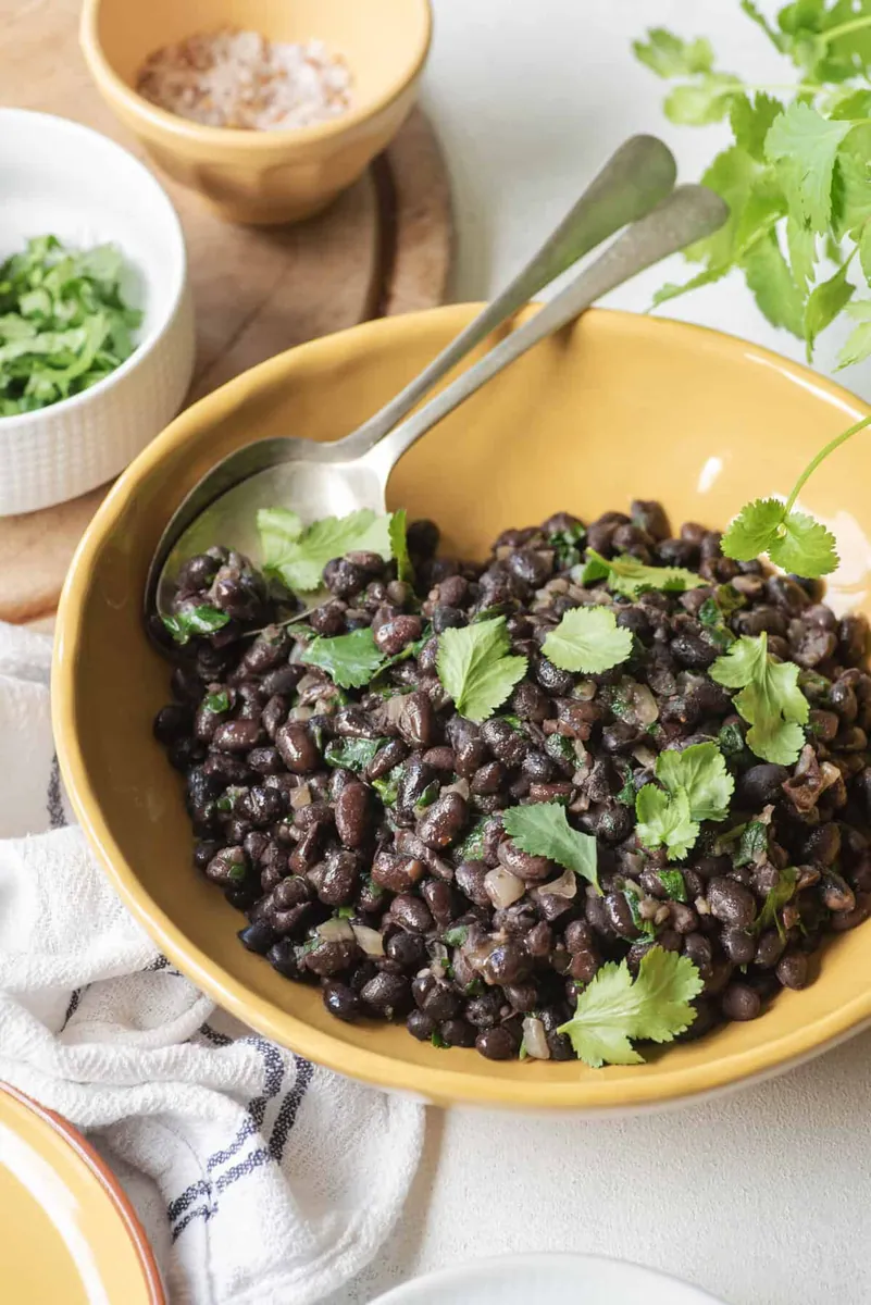 Seasoned Black Beans